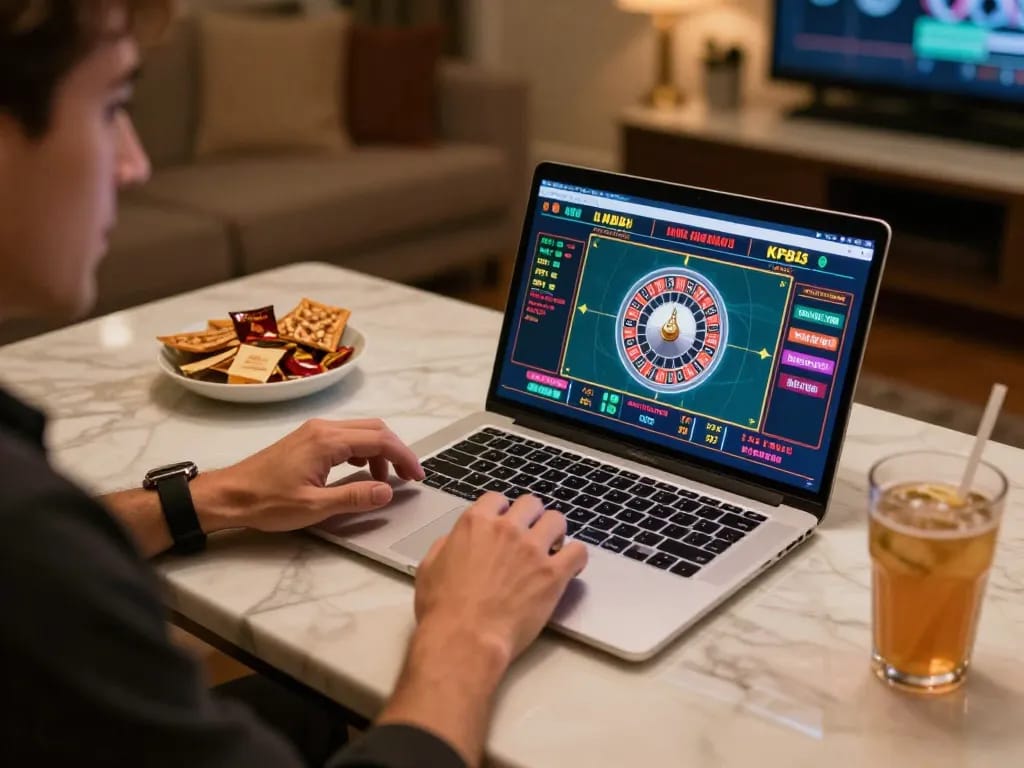Engaging in live dealer roulette at KP88 with exciting gameplay and a cozy atmosphere