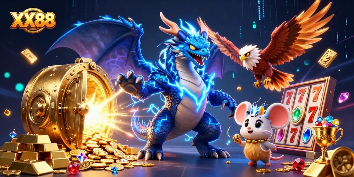 Experience the thrill of XX 88 slots in a vibrant, dynamic casino atmosphere.