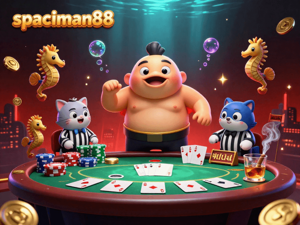 Experience the vibrant world of spaceman88 as the underwater casino thrills players with colorful poker elements and engaging gameplay.