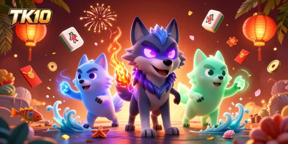 Grab thrilling wins at TK10 with dynamic ghostly wolves and exciting fishing game elements.