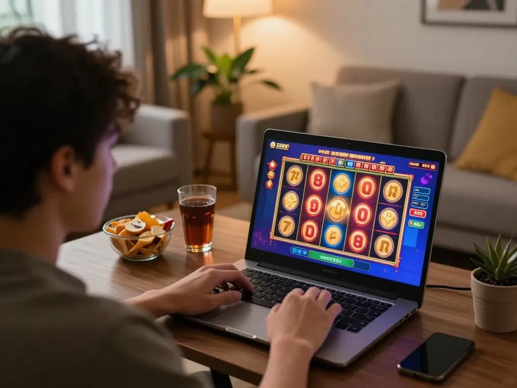 Experience thrilling online gambling as you link vào your favorite slot games from home.