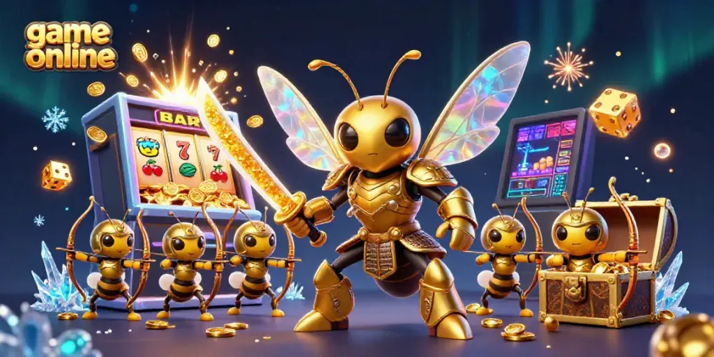 Win exciting rewards playing game online with vibrant characters and dynamic casino elements!