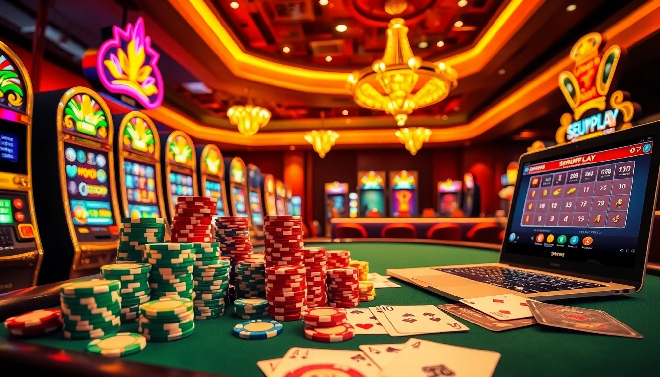 Experience the thrill of winning at SEPUHPLAY with vibrant casino elements and exciting gameplay.