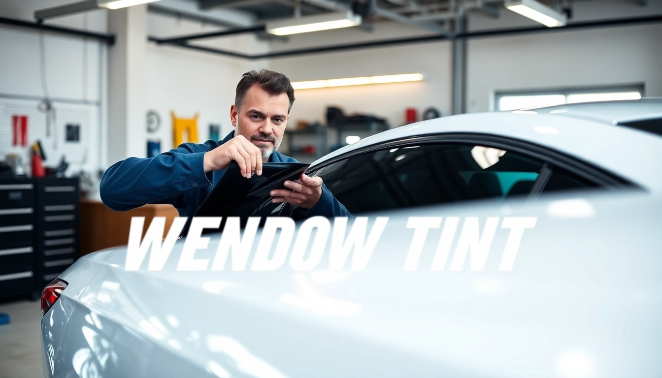 Find expert window tint solutions near me with skilled professional installation services.