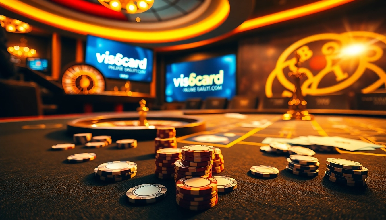 Experience the excitement of gambling at https://viscard.de.com/ with engaging poker games and vibrant casino atmosphere.
