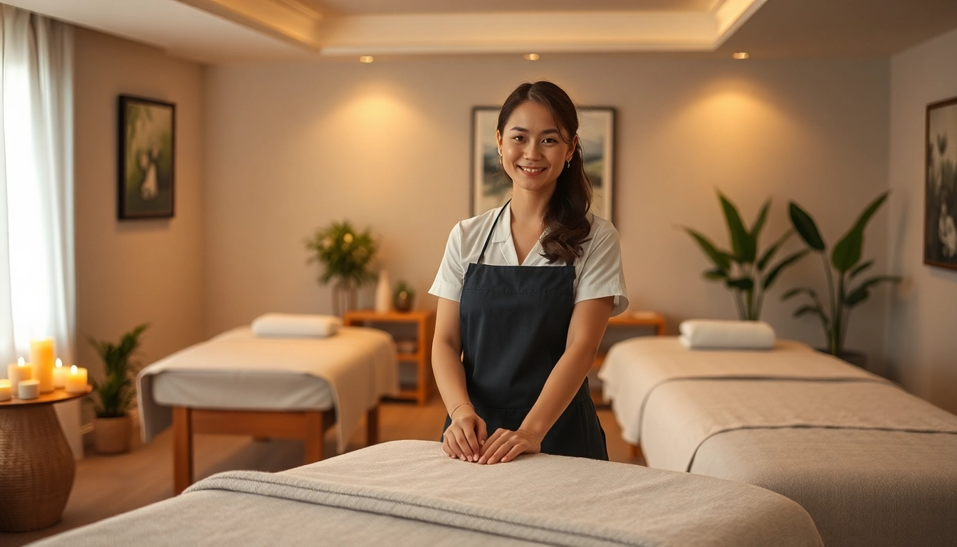 Relaxing atmosphere for 수원출장마사지 with a professional therapist ready to provide exceptional service.