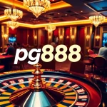 Players enjoying an exciting game at the pg88 casino, highlighting vibrant tables and roulette.